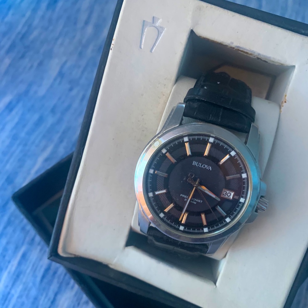 Bulova Men’s Watch - Leather Straps